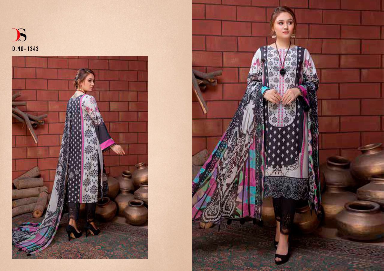 deepsy suit Charizma Beyond cotton authentic fabric salwar suit with chiffon dupatta catalog