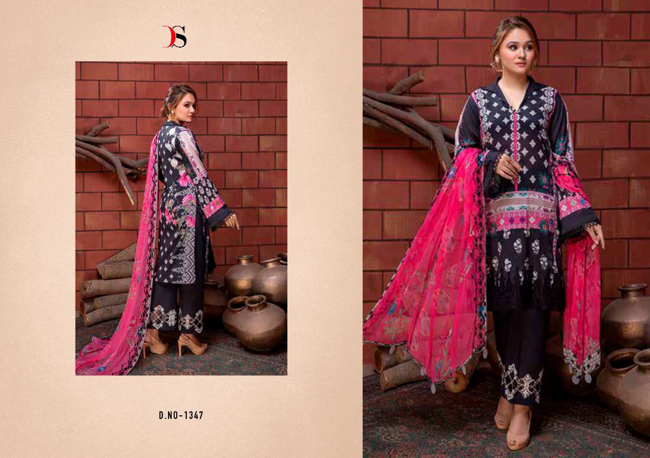 deepsy suit Charizma Beyond cotton authentic fabric salwar suit with chiffon dupatta catalog