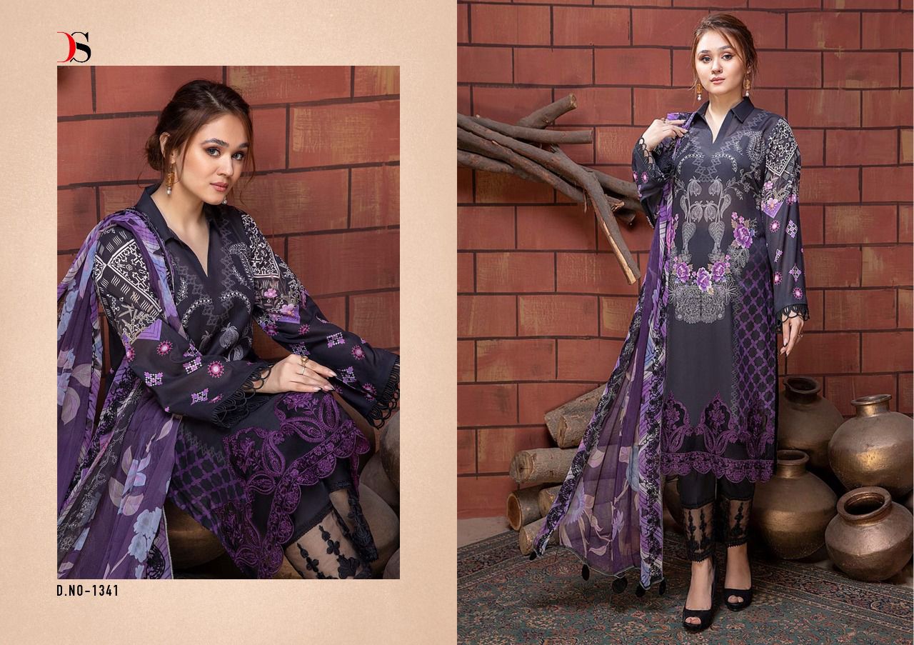 deepsy suit Charizma Beyond cotton authentic fabric salwar suit with chiffon dupatta catalog