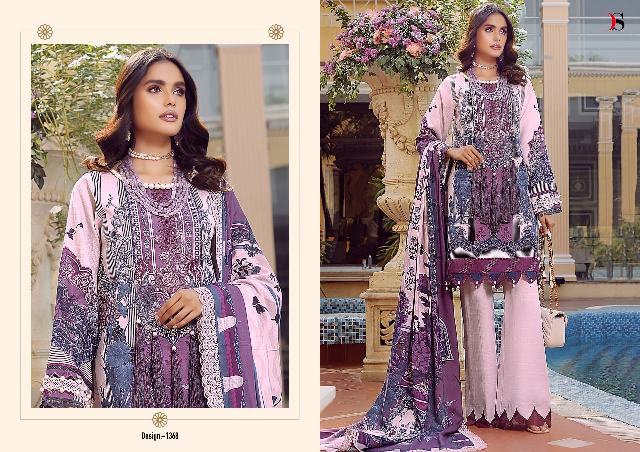 deepsy suit Firodus lawn 22 2 cotton authentic fabric salwar suit with chiffon dupatta catalog