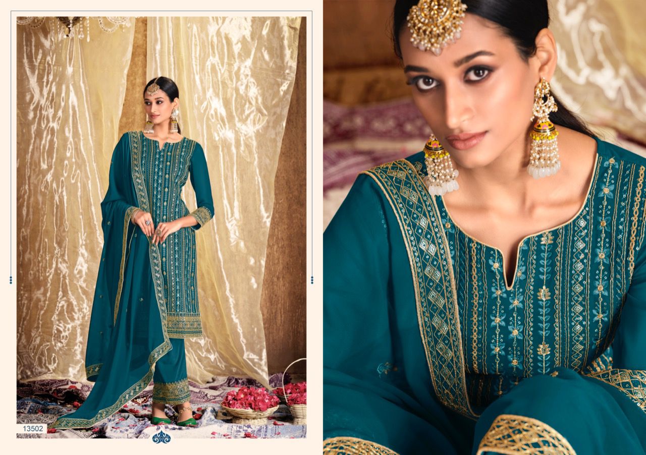 deepsy suit misri georgette regal look salwar suit catalog