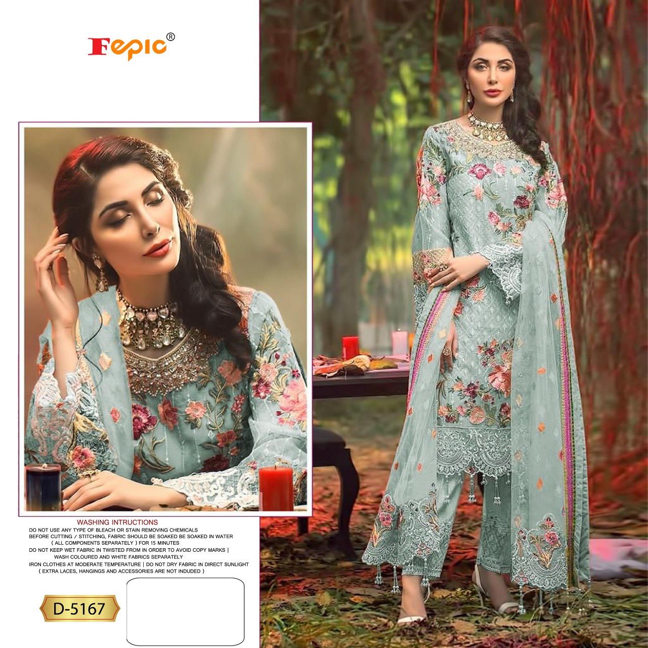 FEPIC Rosemeen  5167  Salwar Kameez Georgette Singles