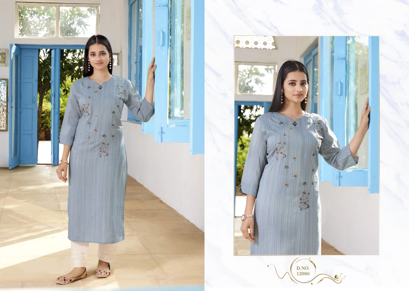 kalaroop by kajree anika fancy astonishing look kurti catalog