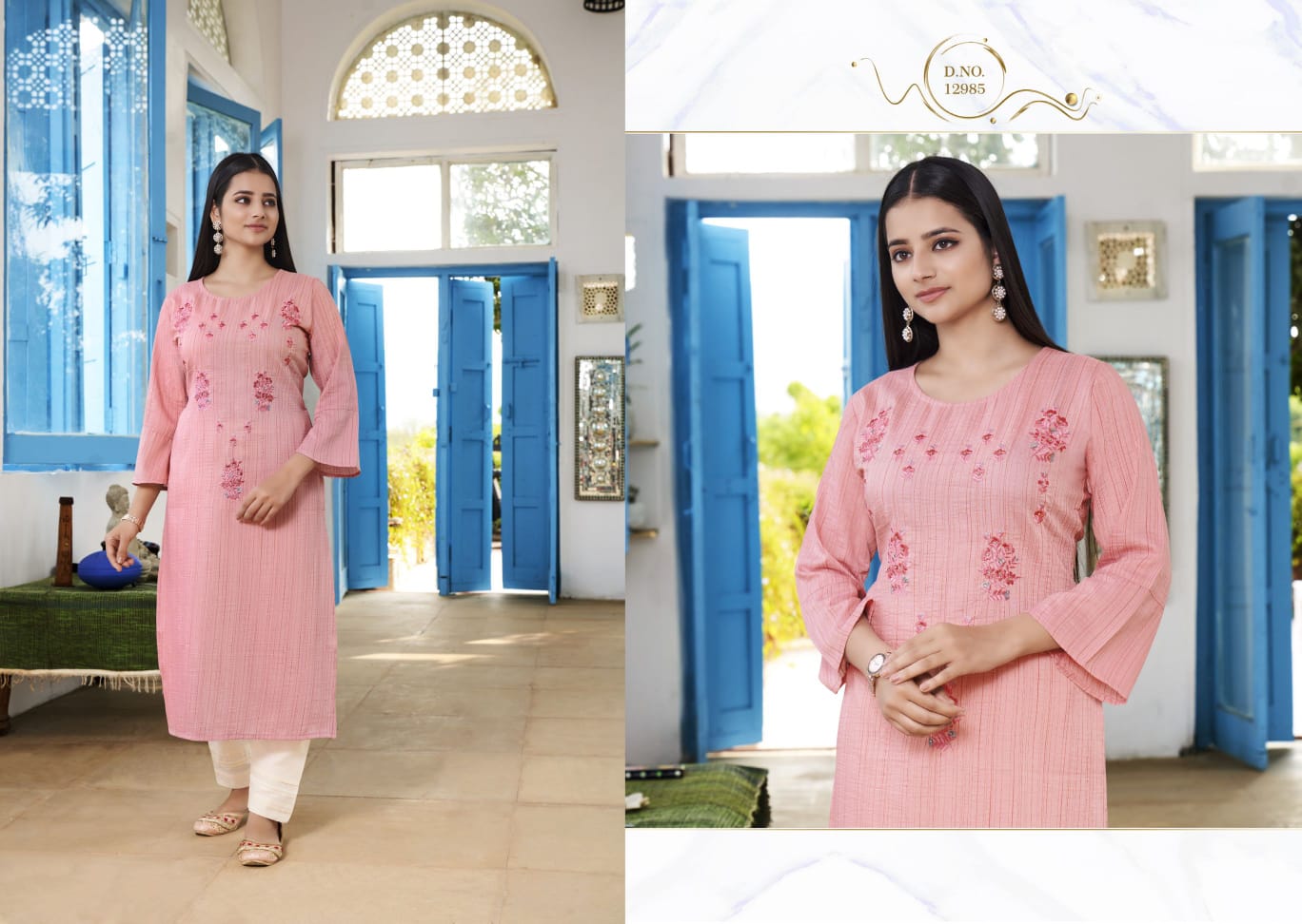 kalaroop by kajree anika fancy astonishing look kurti catalog