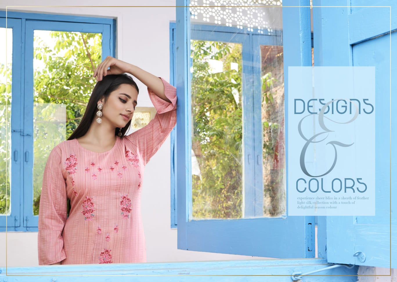 kalaroop by kajree anika fancy astonishing look kurti catalog