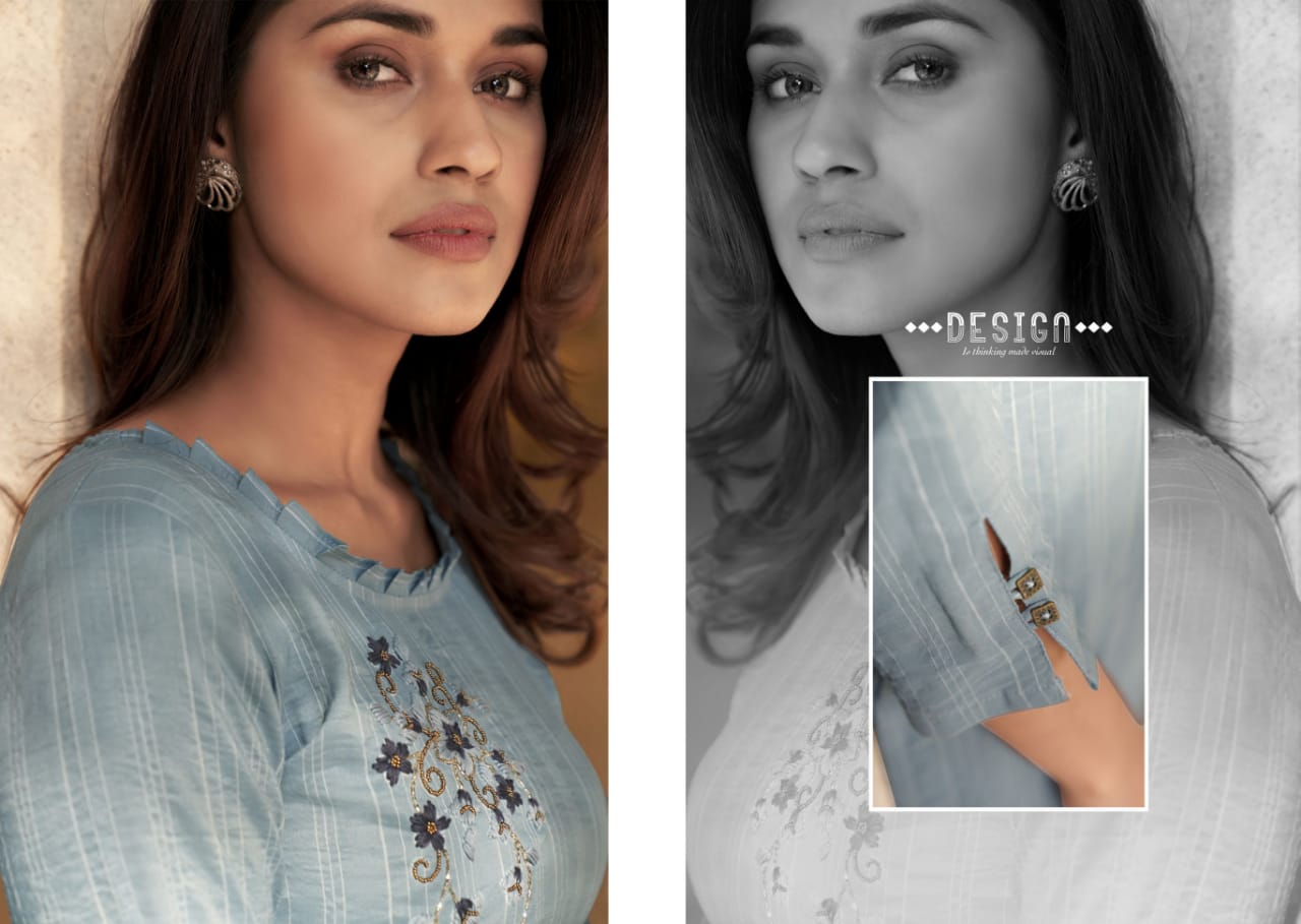 kalaroop by kajree pahal lining silk astonishing look kurti catalog