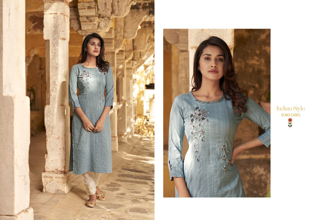 kalaroop by kajree pahal lining silk astonishing look kurti catalog