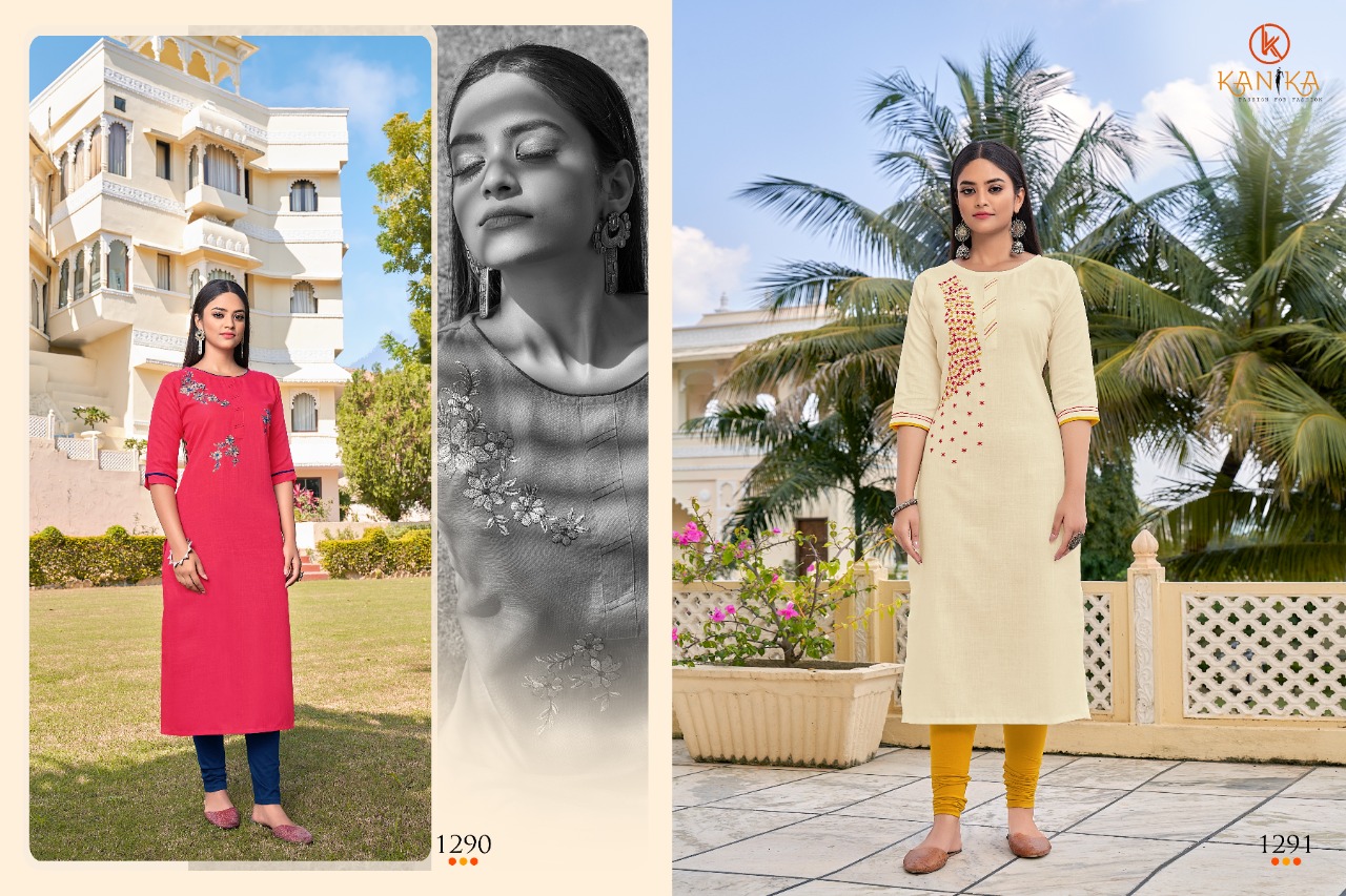 kanika Aditi Vol  11 Rubby silk innovative look kurti catalog