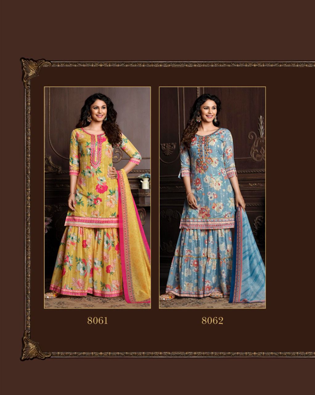 lily and lali olivia maslin new and modern style top with bottom and dupatta catalog