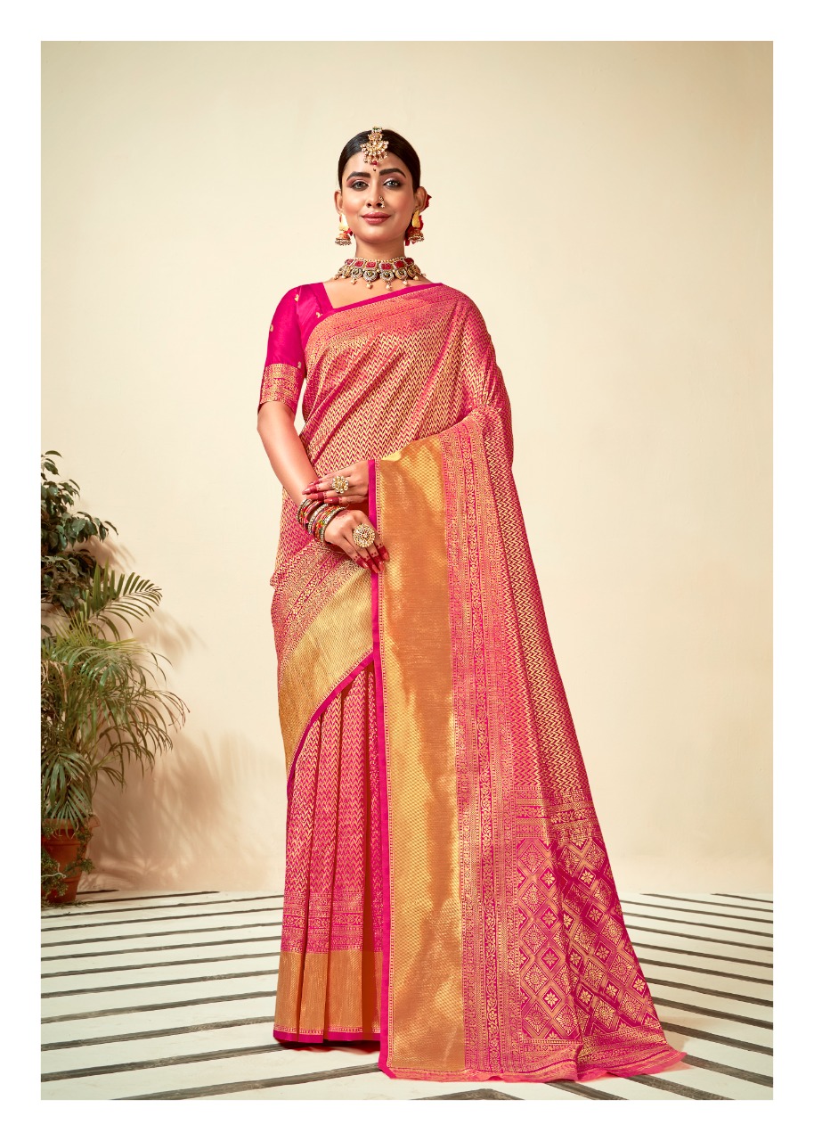 lt revanta creation kalyani silk regal look saree catalog