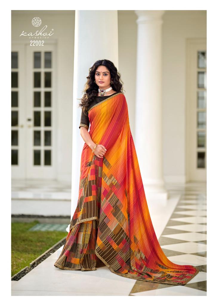 lt saree kashvi creation ansh vol 3 beautifull print saree catalog