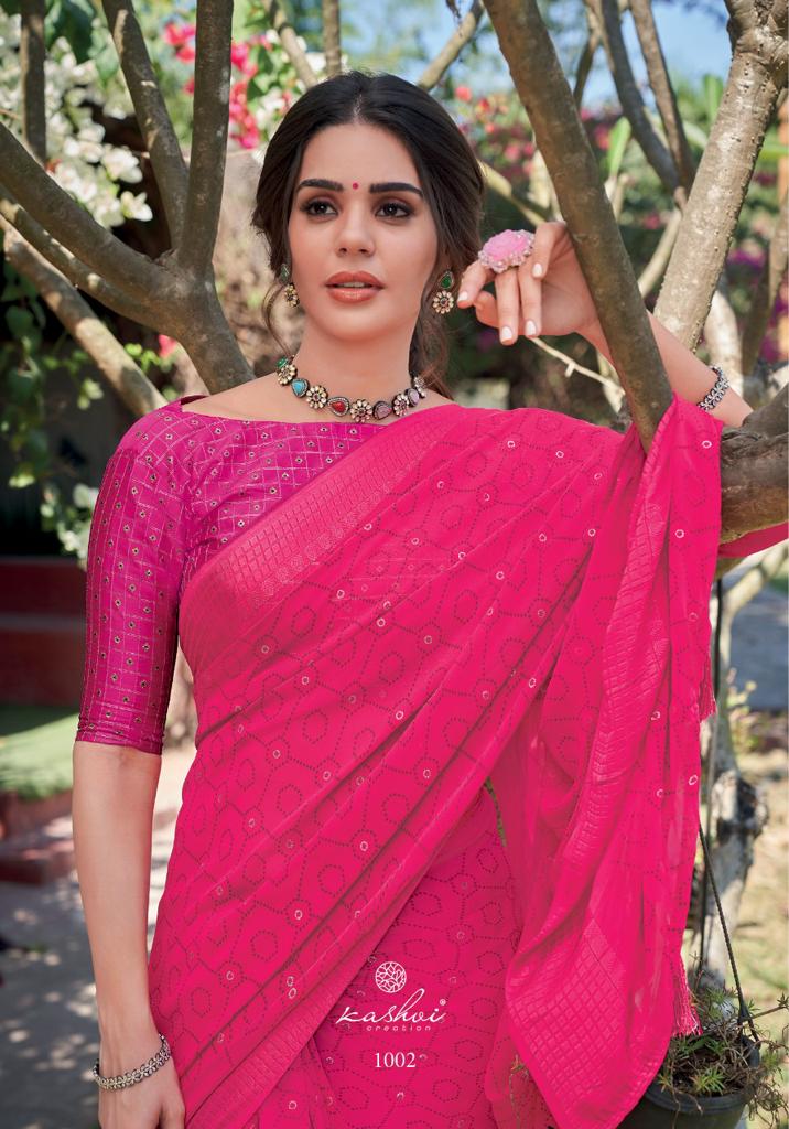 lt saree kashvi creation veda graceful print saree catalog