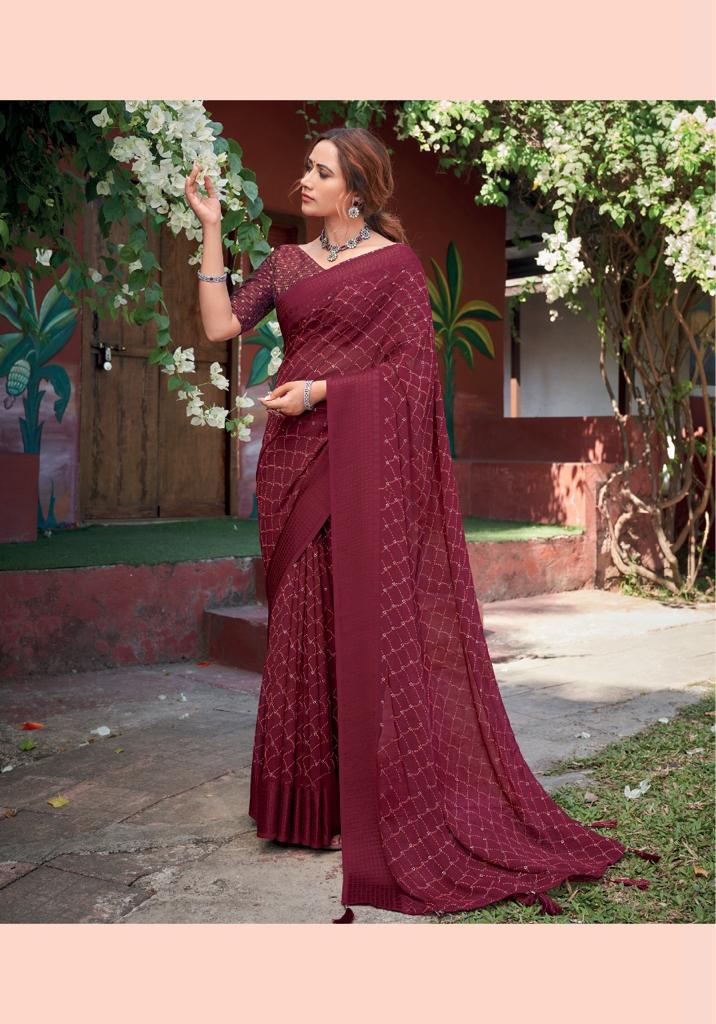 lt saree kashvi creation veda graceful print saree catalog