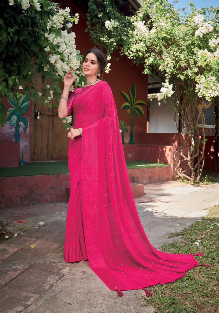 lt saree kashvi creation veda graceful print saree catalog