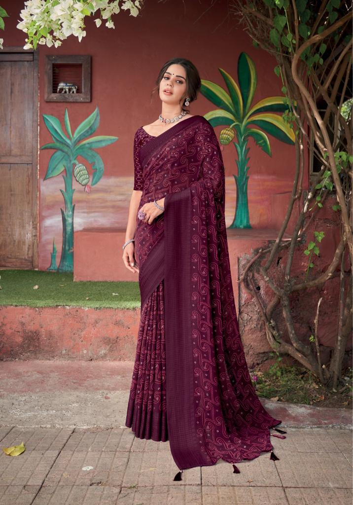 lt saree kashvi creation veda graceful print saree catalog