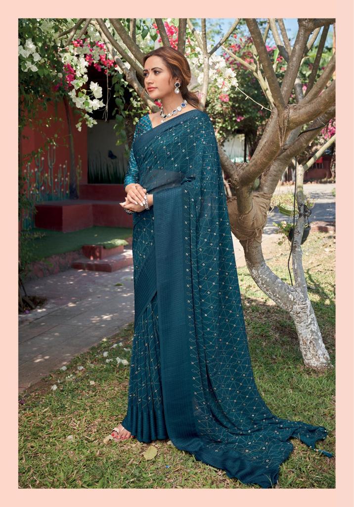 lt saree kashvi creation veda graceful print saree catalog