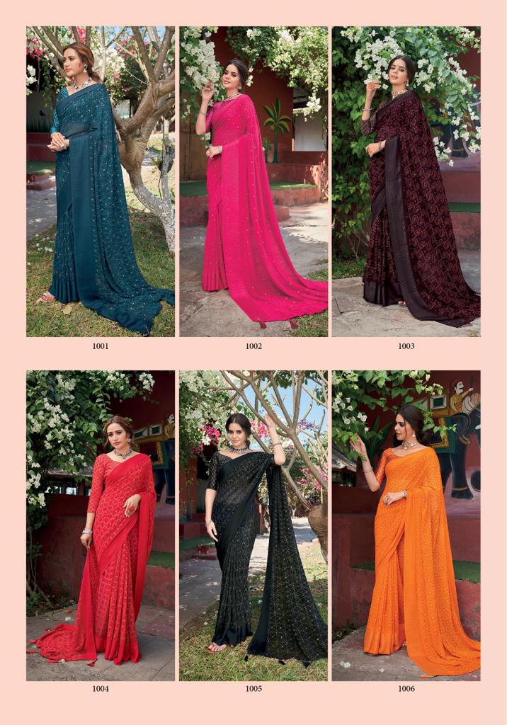 lt saree kashvi creation veda graceful print saree catalog