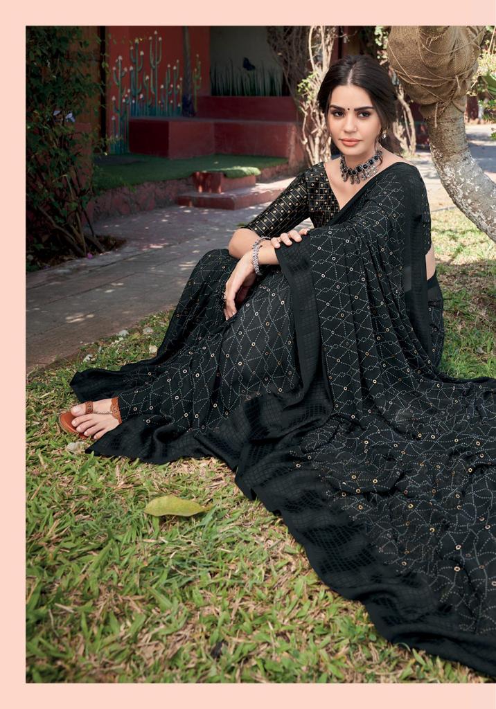 lt saree kashvi creation veda graceful print saree catalog