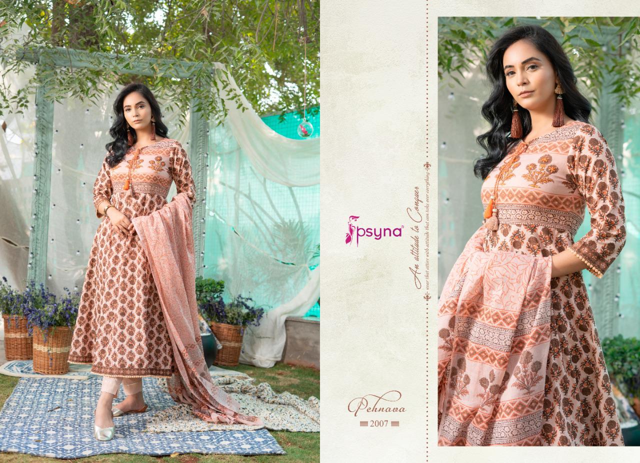 psyna Pehnawa New Edition vol 2 cotton new and modern style top bottom with dupatta catalog