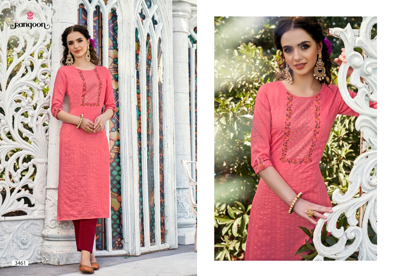 rangoon alfaz chinon innovative style kurti catalog