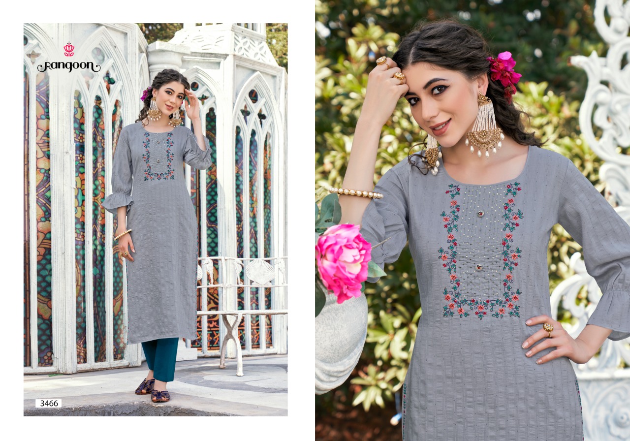 rangoon alfaz chinon innovative style kurti catalog