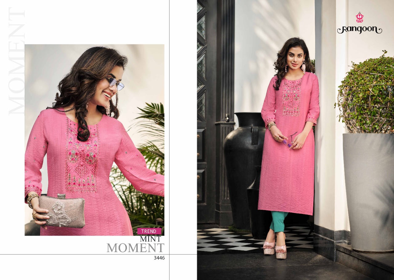 rangoon kessi jeevika voscose new and modern style kurti catalog