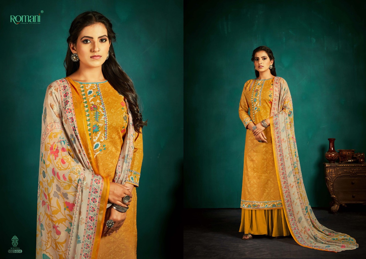 romani mayra cotton exclusive print salwar suit catalog