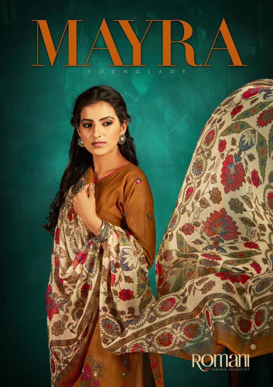 romani mayra cotton exclusive print salwar suit catalog