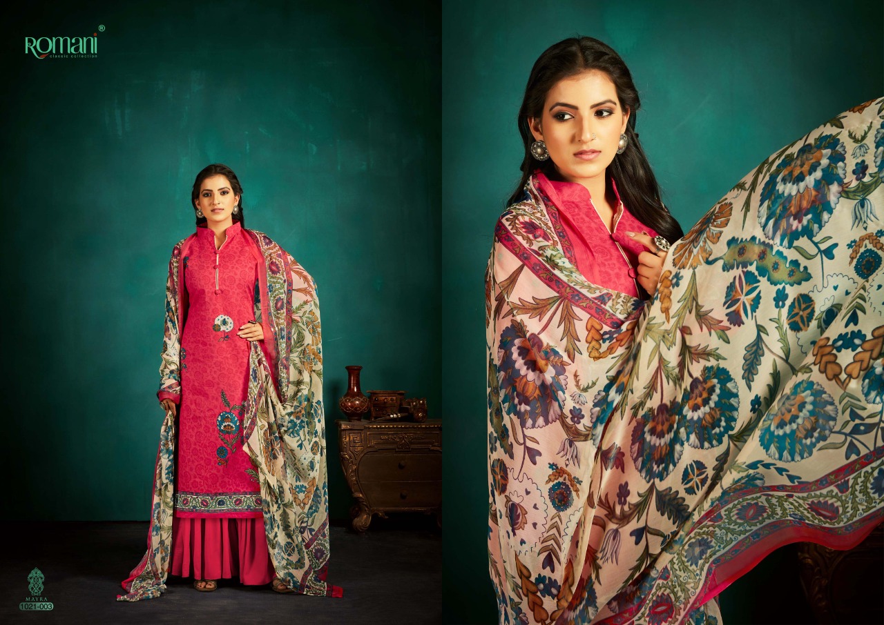 romani mayra cotton exclusive print salwar suit catalog