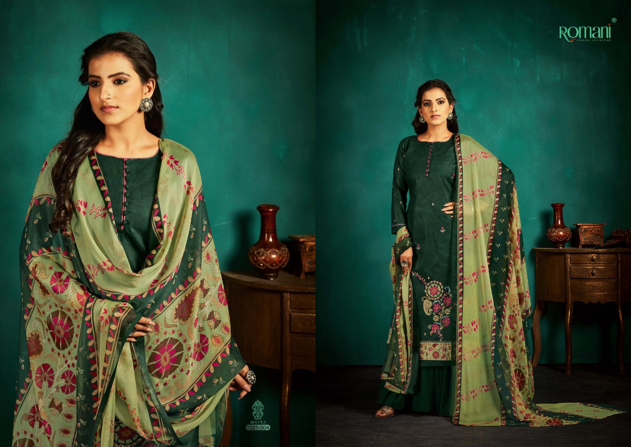 romani mayra cotton exclusive print salwar suit catalog