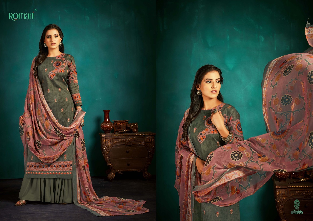 romani mayra cotton exclusive print salwar suit catalog