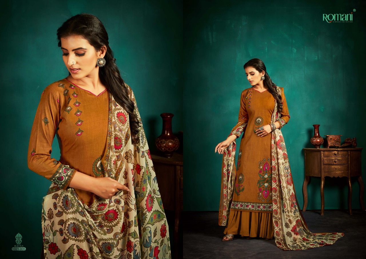 romani mayra cotton exclusive print salwar suit catalog