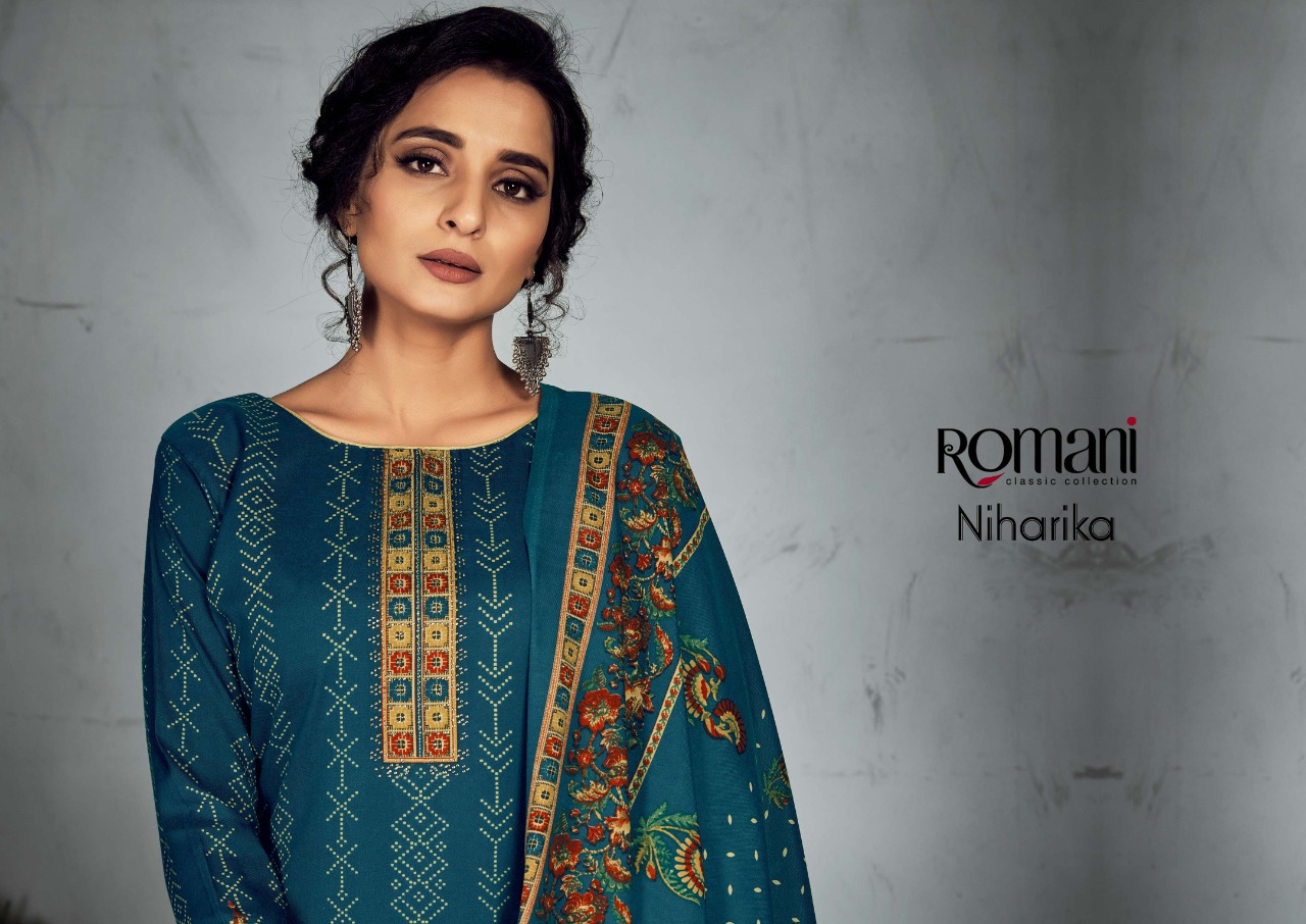 romani niharika cotton exclusive print salwar suit catalog