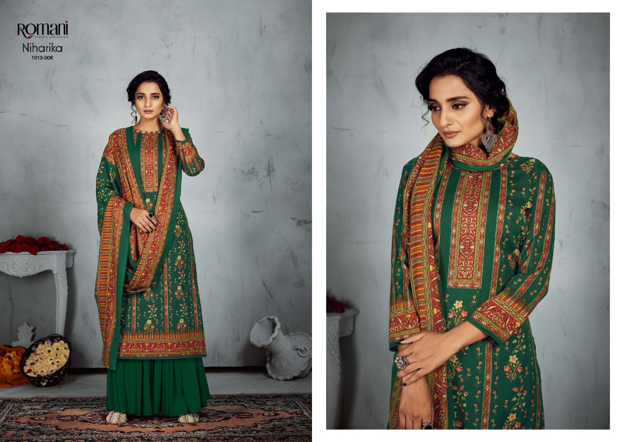 romani niharika cotton exclusive print salwar suit catalog