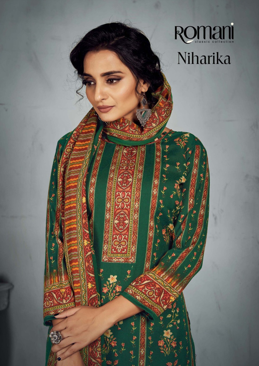 romani niharika cotton exclusive print salwar suit catalog