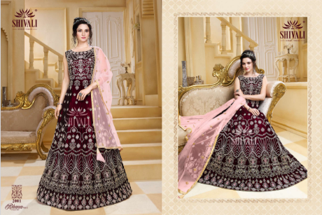 s4u shivali rihanna vol 3 festive look lehngha catalog