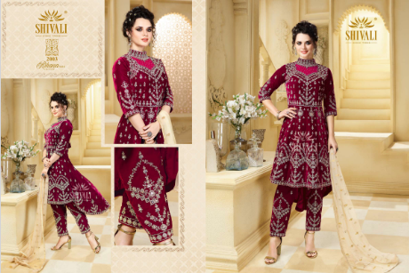 s4u shivali rihanna vol 3 festive look lehngha catalog