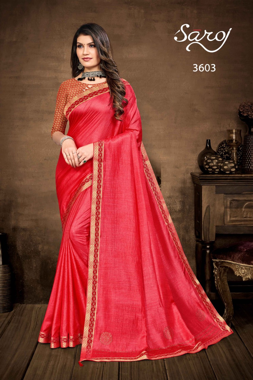 saroj saree kit ket vichitra silk gorgeous look saree catalog