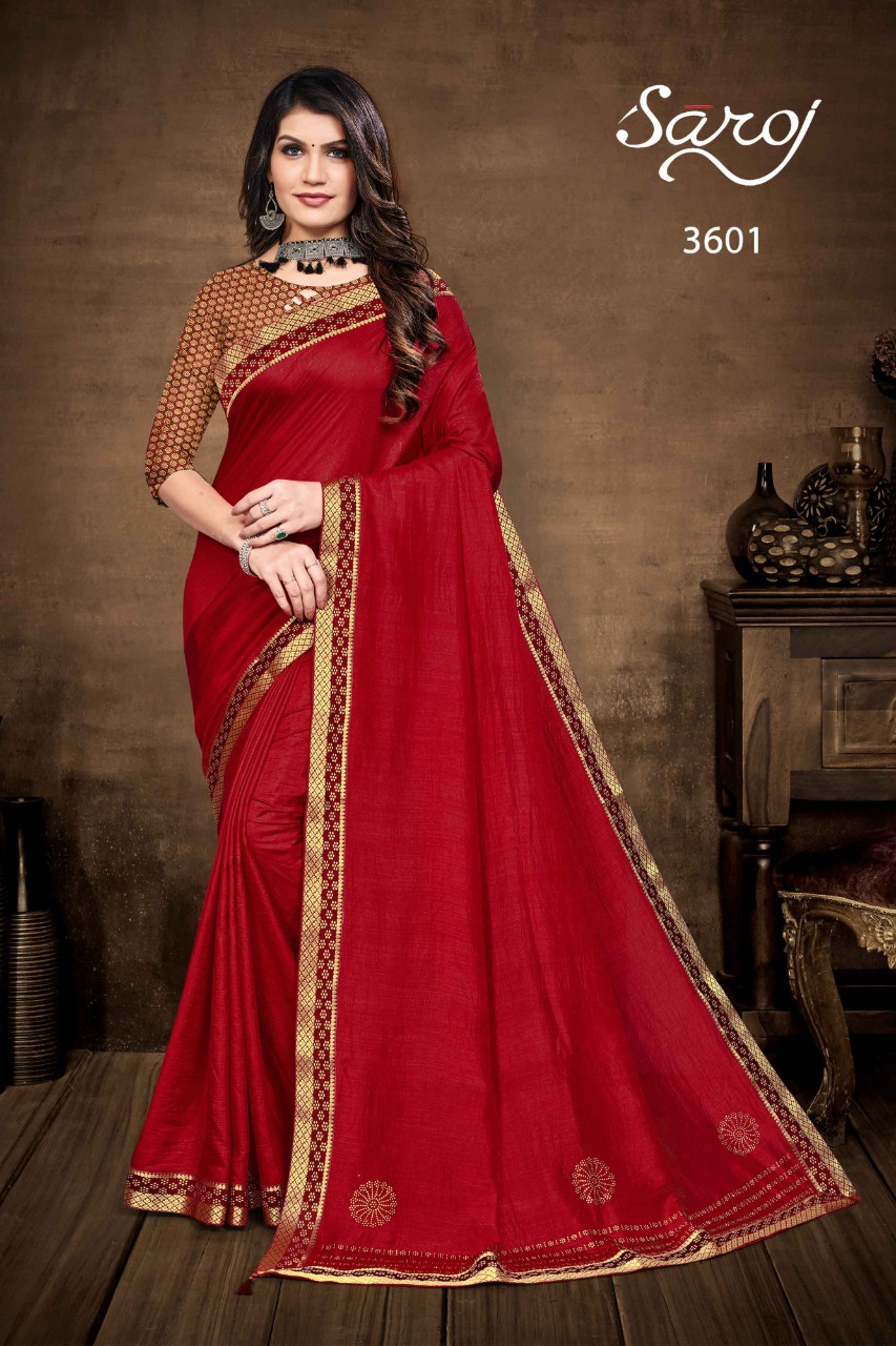 saroj saree kit ket vichitra silk gorgeous look saree catalog