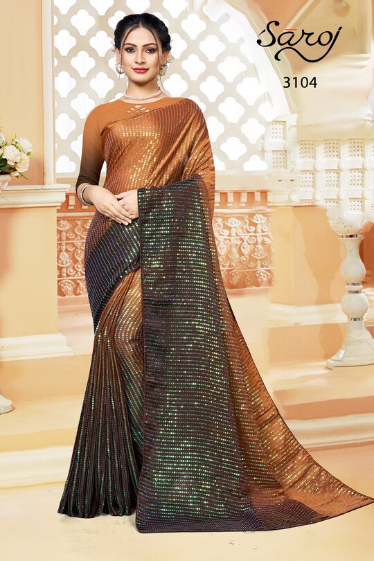 saroj saree valentine silk innovative style saree catalog