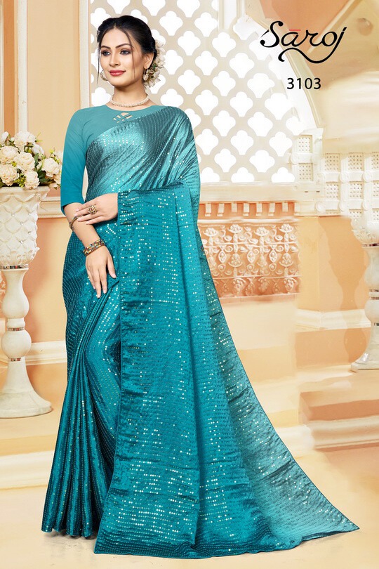 saroj saree valentine silk innovative style saree catalog