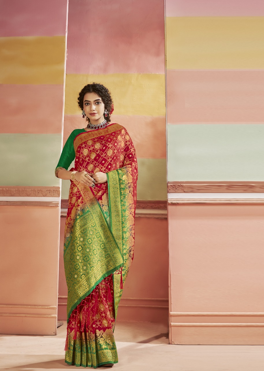 shakunt weaves geeta gauri silk gorgeous look saree catalog