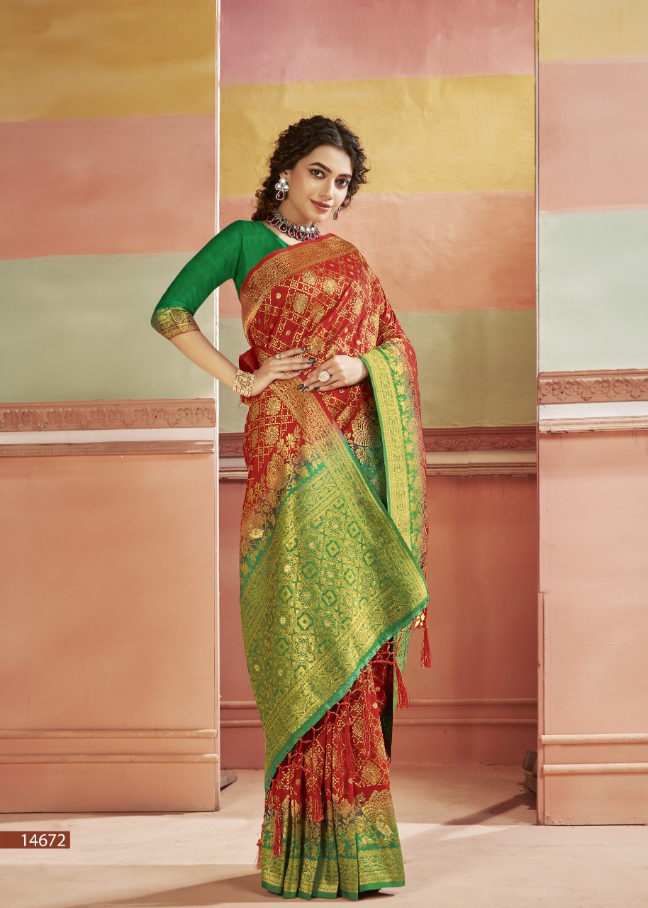 shakunt weaves geeta gauri silk gorgeous look saree catalog