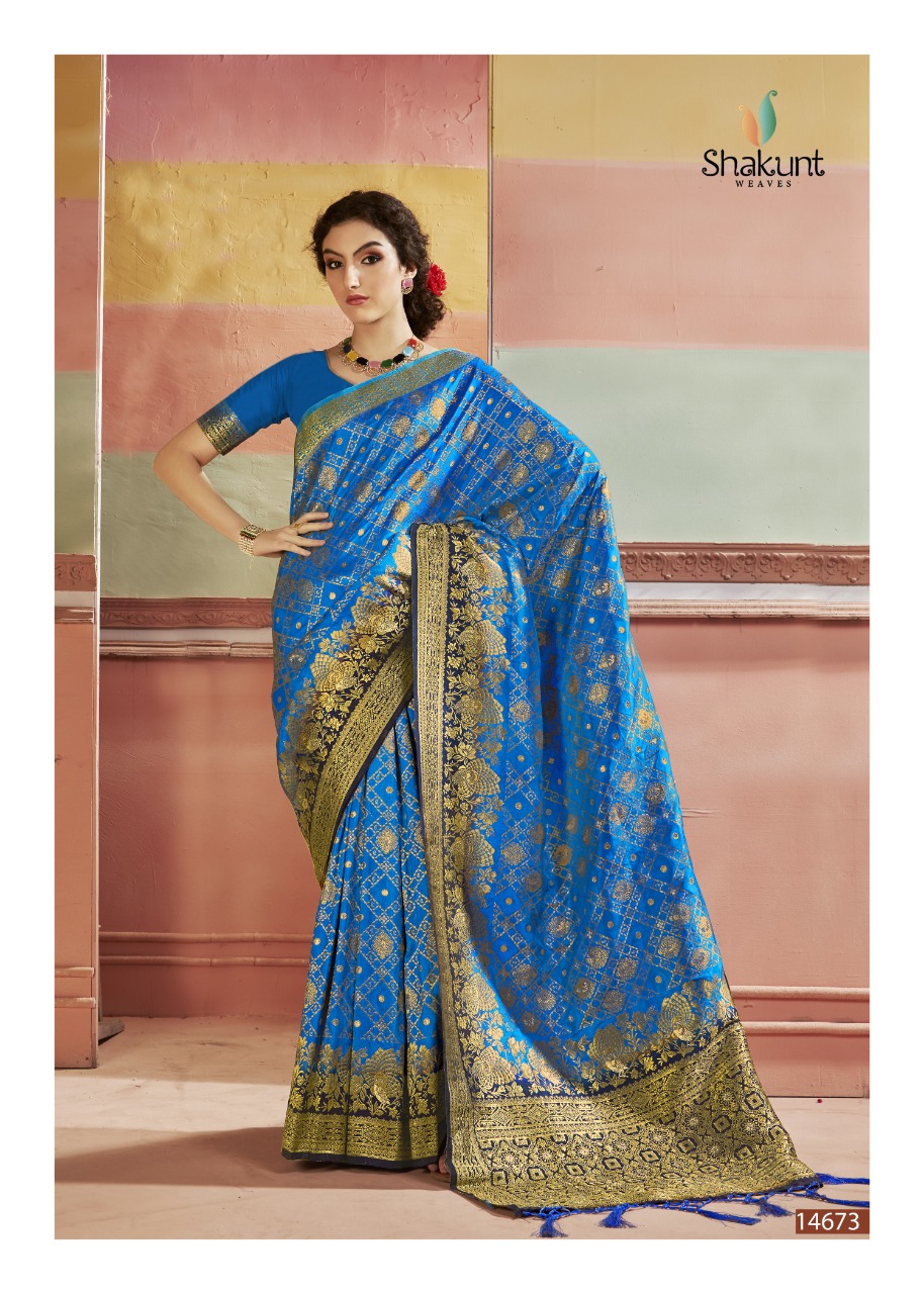 shakunt weaves geeta gauri silk gorgeous look saree catalog