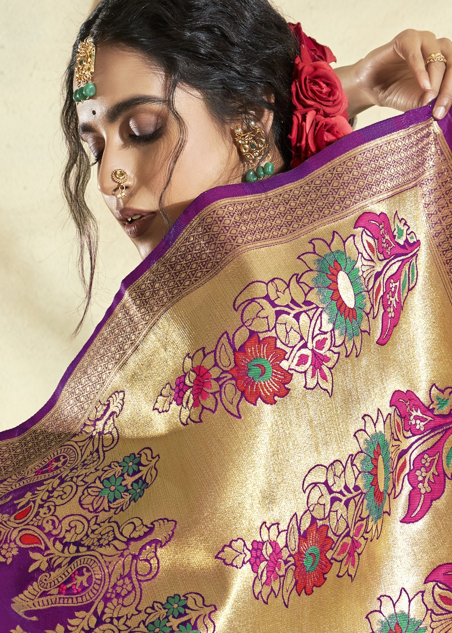 shakunt weaves shaktipujan silk  regal look saree catalog