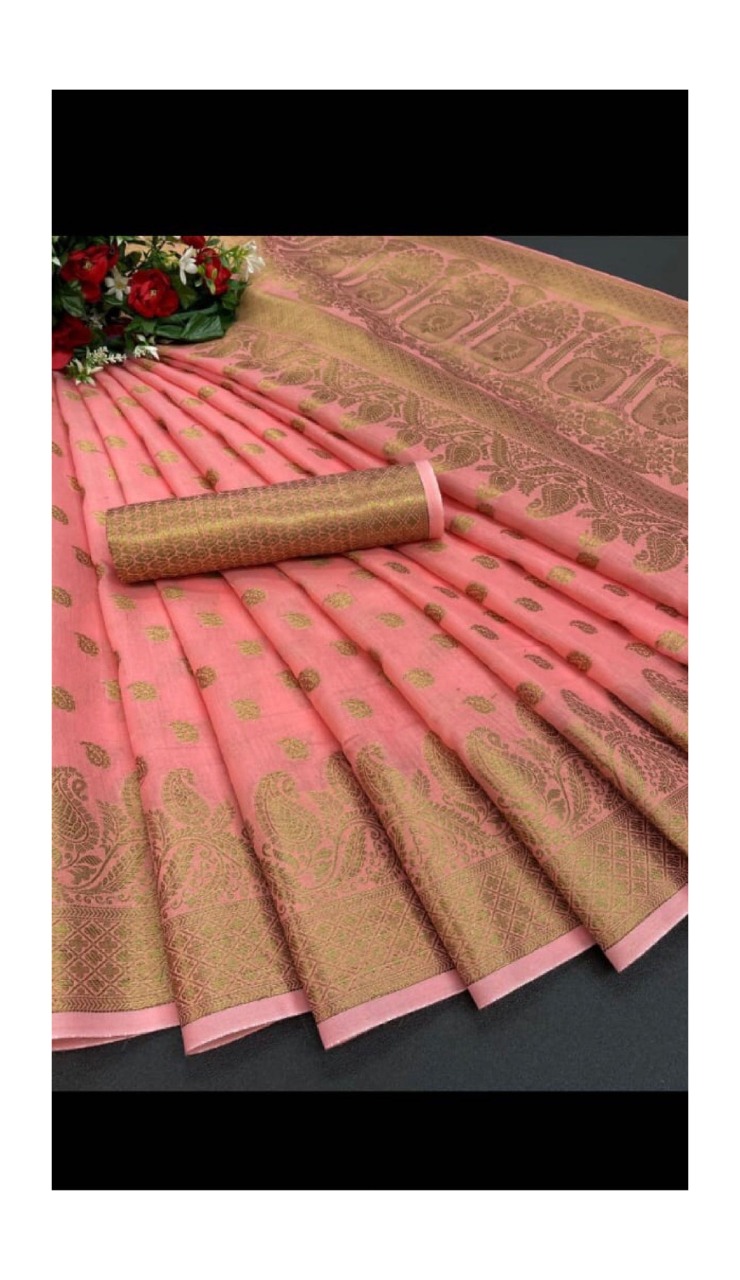 shree rana creation d no 9257 cotton  attractive saree catalog