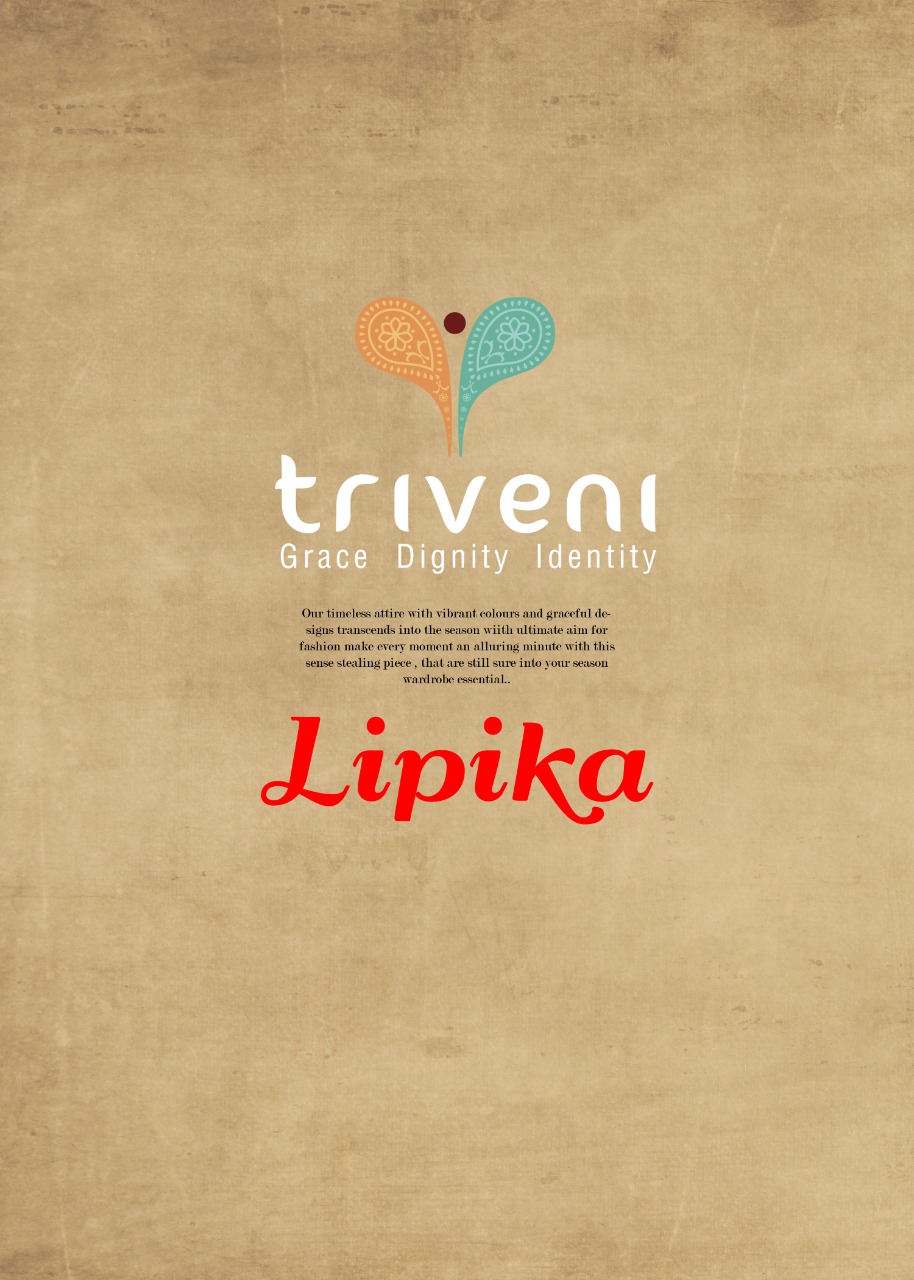 triveni lipika cotton decent embroidary look saree catalog