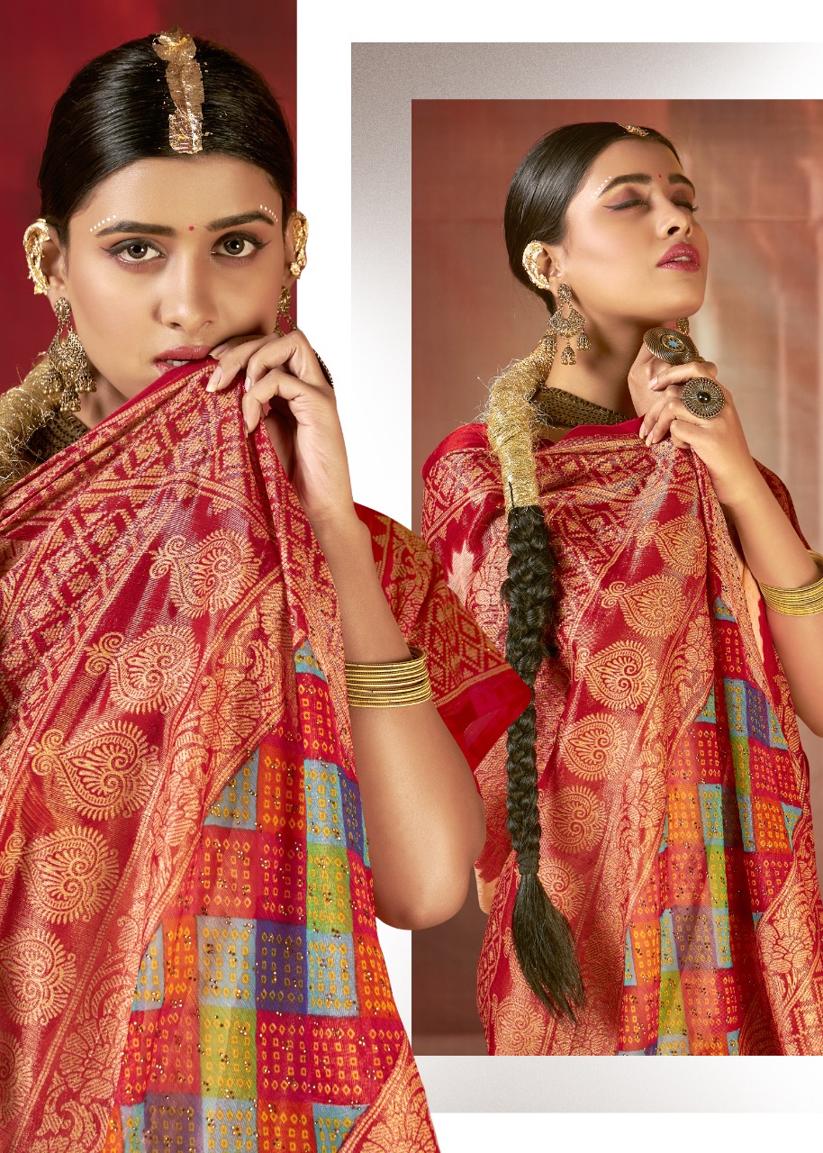 vallabhi print aayu brasso innovative style saree catalog