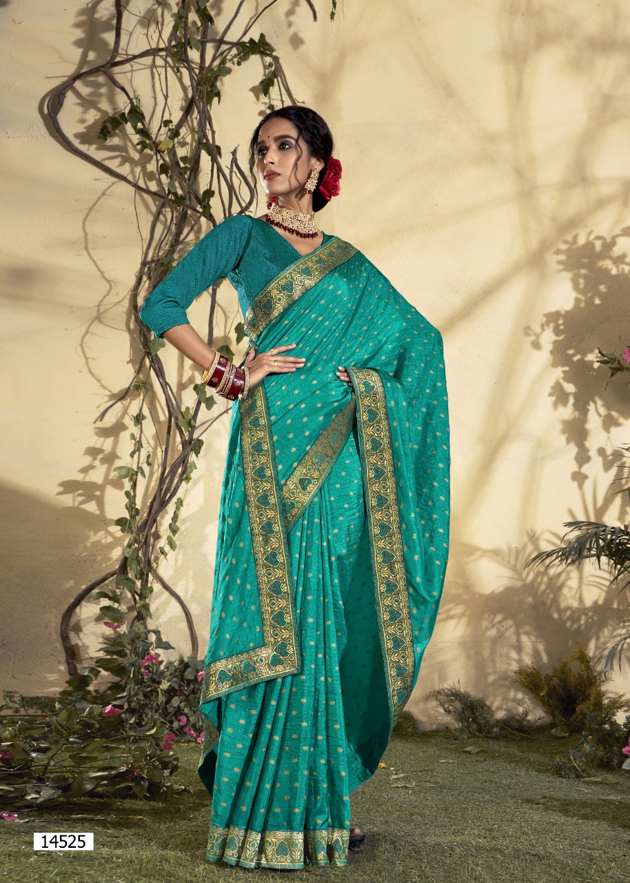 vallabhi print kuber vol 2 Vichitra Dyed graceful look saree catalog