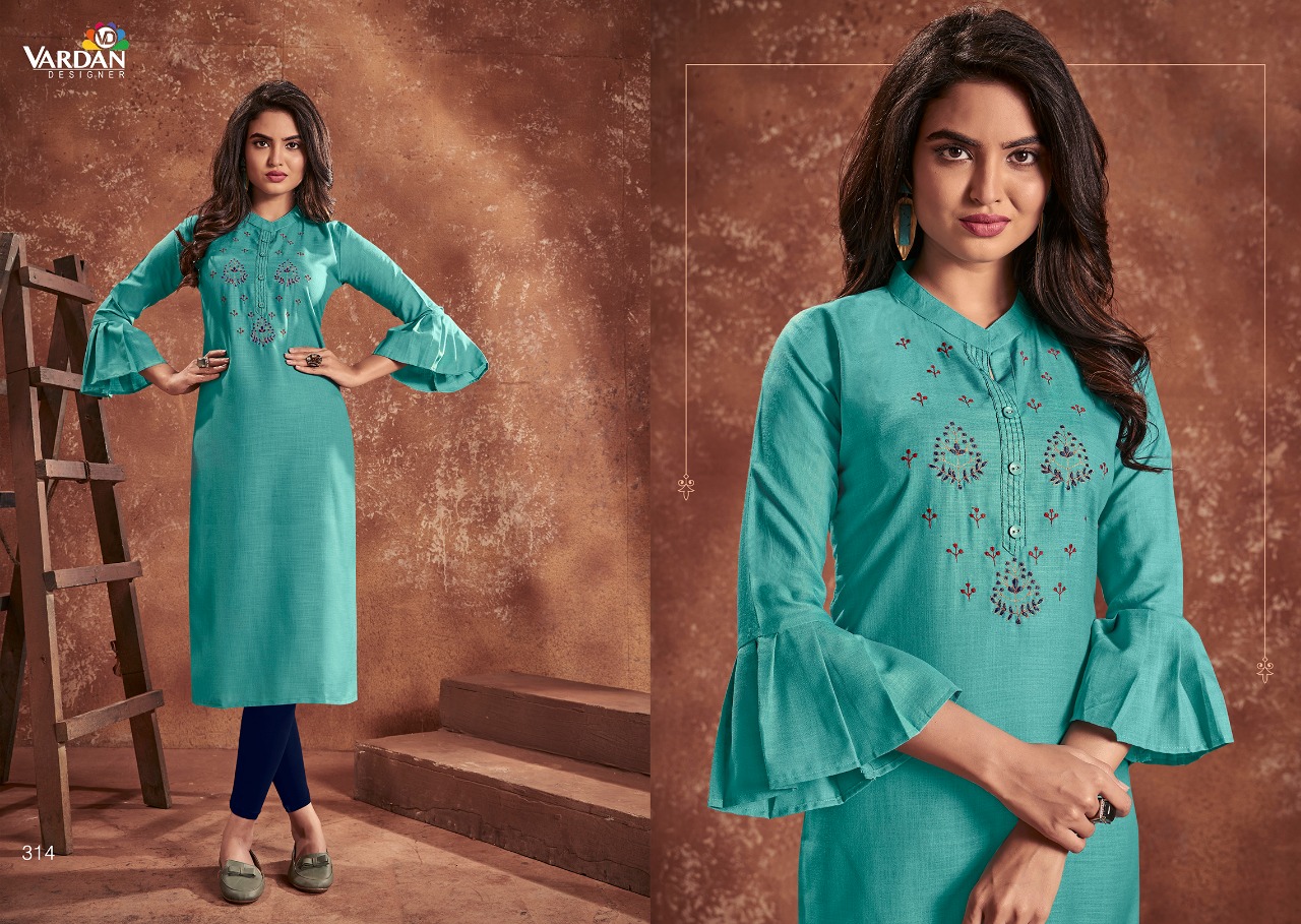 Vardan designer cloud vol 1 cotton elegant kurti catalog